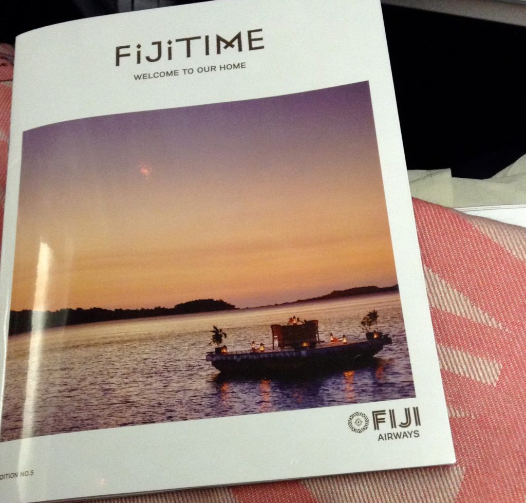 Fiji Airways Review (Air Pacific) Economy class