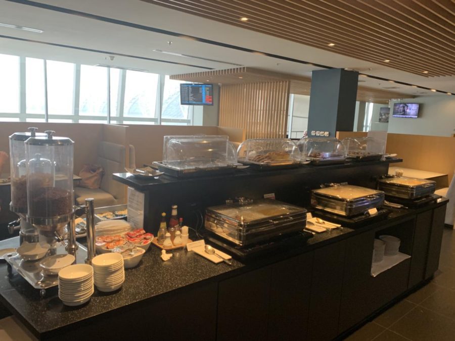 air france/ klm business class lounge at bangkok airport