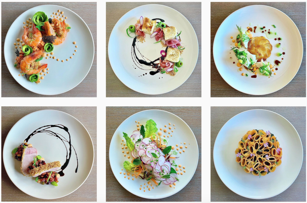 plating food by Charmaine Lin