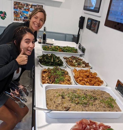 Millie Wood knows how to keep vegan yacht crew happy with her crew food creations