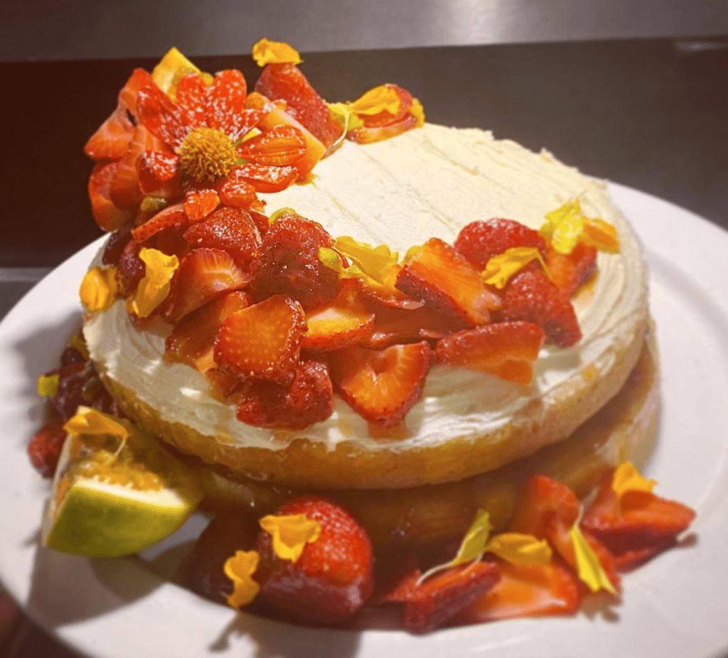 Birthday cakes for guests are commonly made by the chef on board